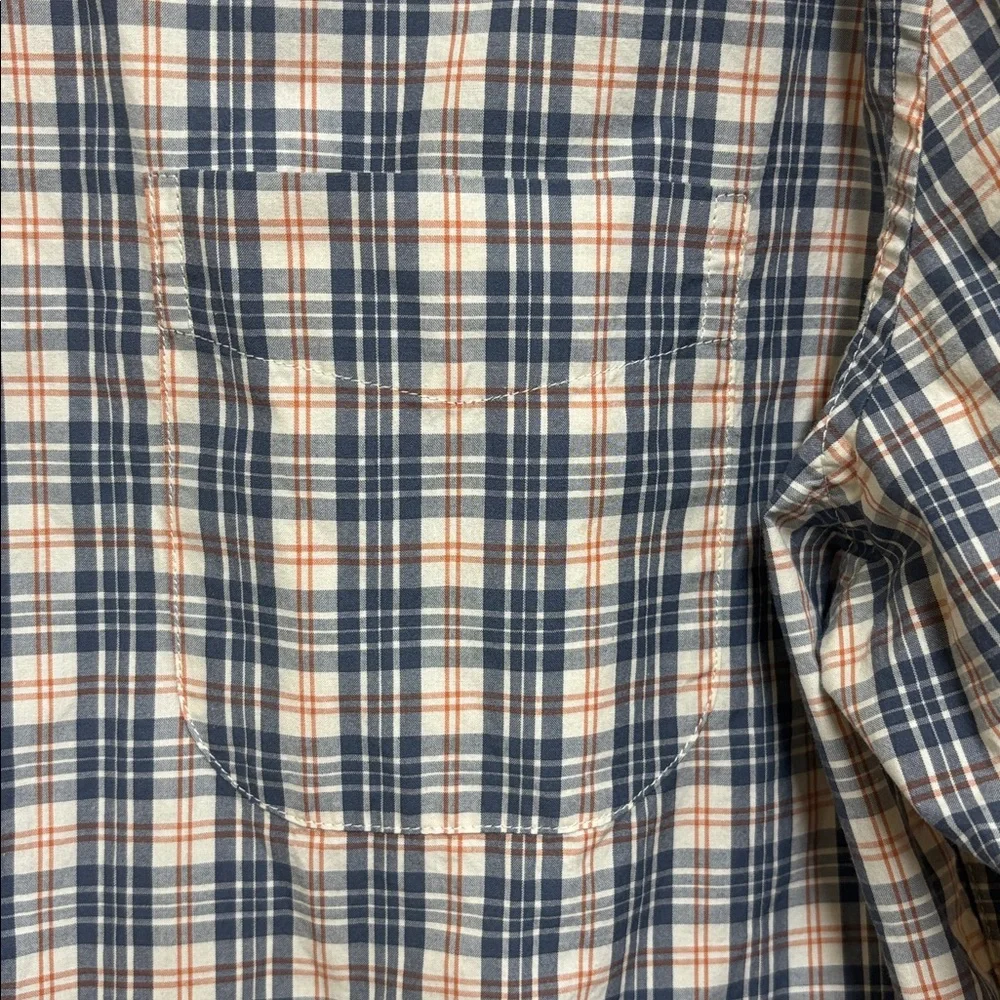 J.‎ Crew Secret Wash Classic Plaid Men’s Button Down Shirt Size Large